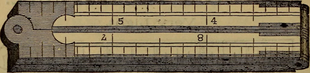 An illustration from Price list of drawing materials, architects and engineers, supplies, blue process papers, etc, 1886, leaf 101