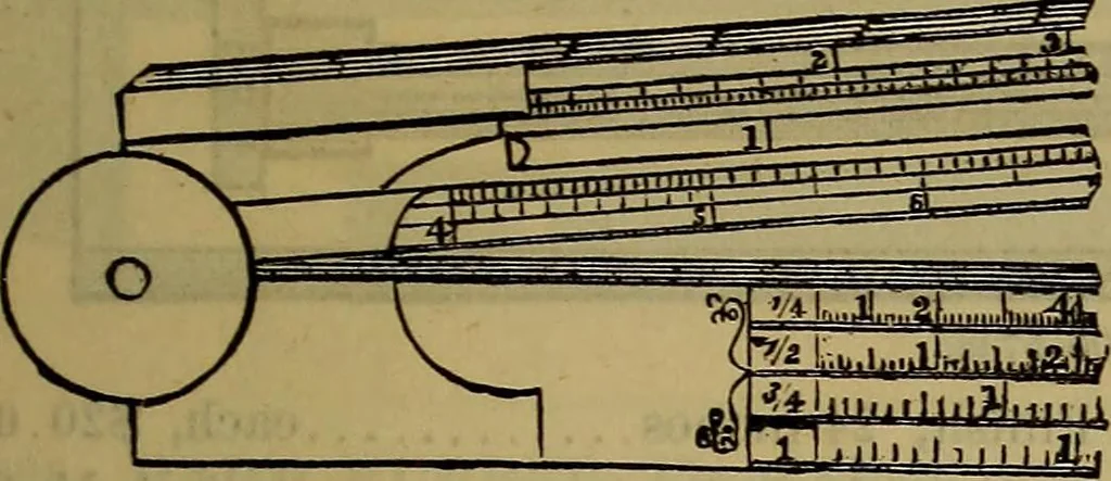 An illustration from Price list of drawing materials, architects and engineers, supplies, blue process papers, etc, 1886, leaf 102