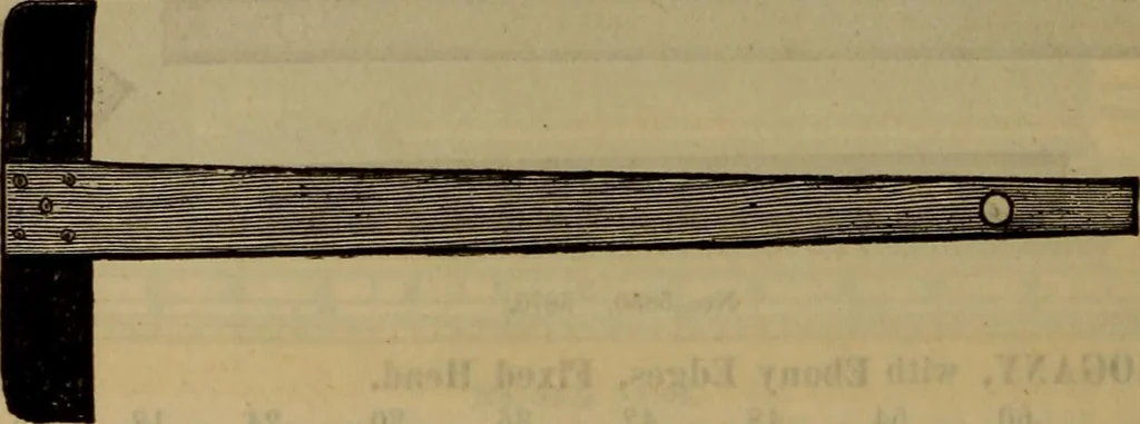 An illustration from Price list of drawing materials, architects and engineers, supplies, blue process papers, etc, 1886, leaf 105
