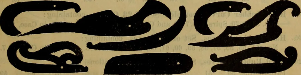An illustration from Price list of drawing materials, architects and engineers, supplies, blue process papers, etc, 1886, leaf 110