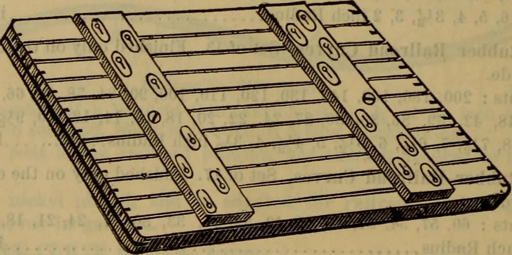 An illustration from Price list of drawing materials, architects and engineers, supplies, blue process papers, etc, 1886, leaf 115