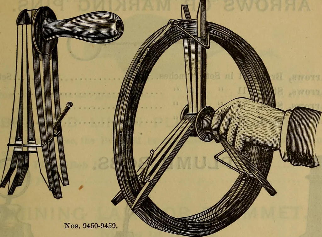 An illustration from Price list of drawing materials, architects and engineers, supplies, blue process papers, etc, 1886, leaf 130