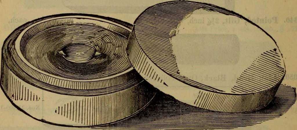 An illustration from Price list of drawing materials, architects and engineers, supplies, blue process papers, etc, 1886, leaf 149