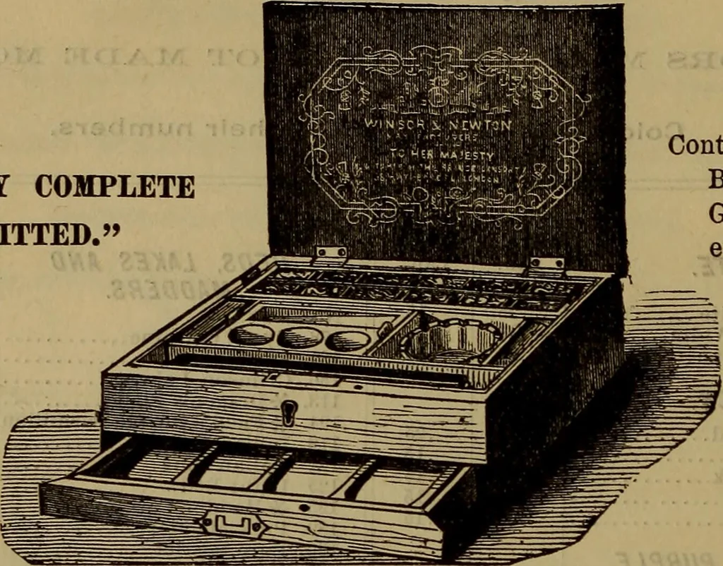 An illustration from Price list of drawing materials, architects and engineers, supplies, blue process papers, etc, 1886, leaf 163