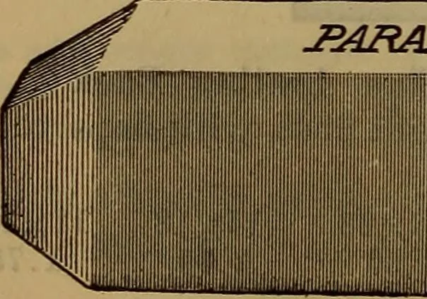 An illustration from Price list of drawing materials, architects and engineers, supplies, blue process papers, etc, 1886, leaf 175