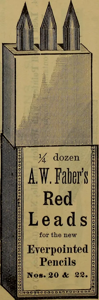 An illustration from Price list of drawing materials, architects and engineers, supplies, blue process papers, etc, 1886, leaf 184