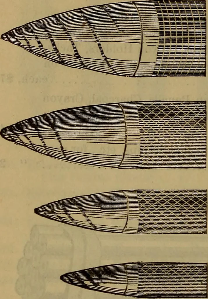 An illustration from Price list of drawing materials, architects and engineers, supplies, blue process papers, etc, 1886, leaf 191