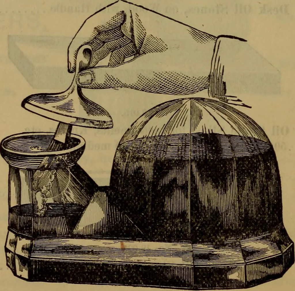 An illustration from Price list of drawing materials, architects and engineers, supplies, blue process papers, etc, 1886, leaf 195
