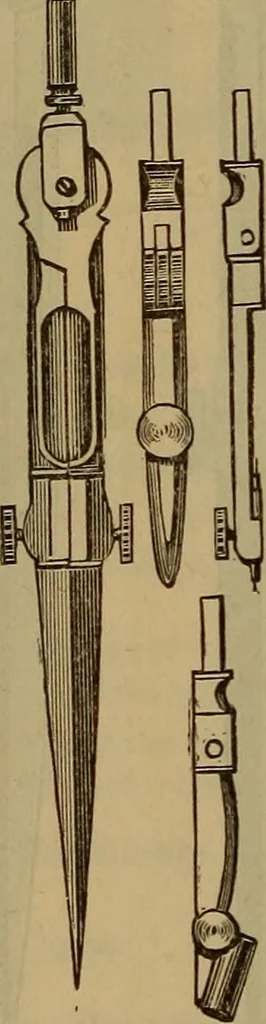 An illustration from Price list of drawing materials, architects and engineers, supplies, blue process papers, etc, 1886, leaf 39