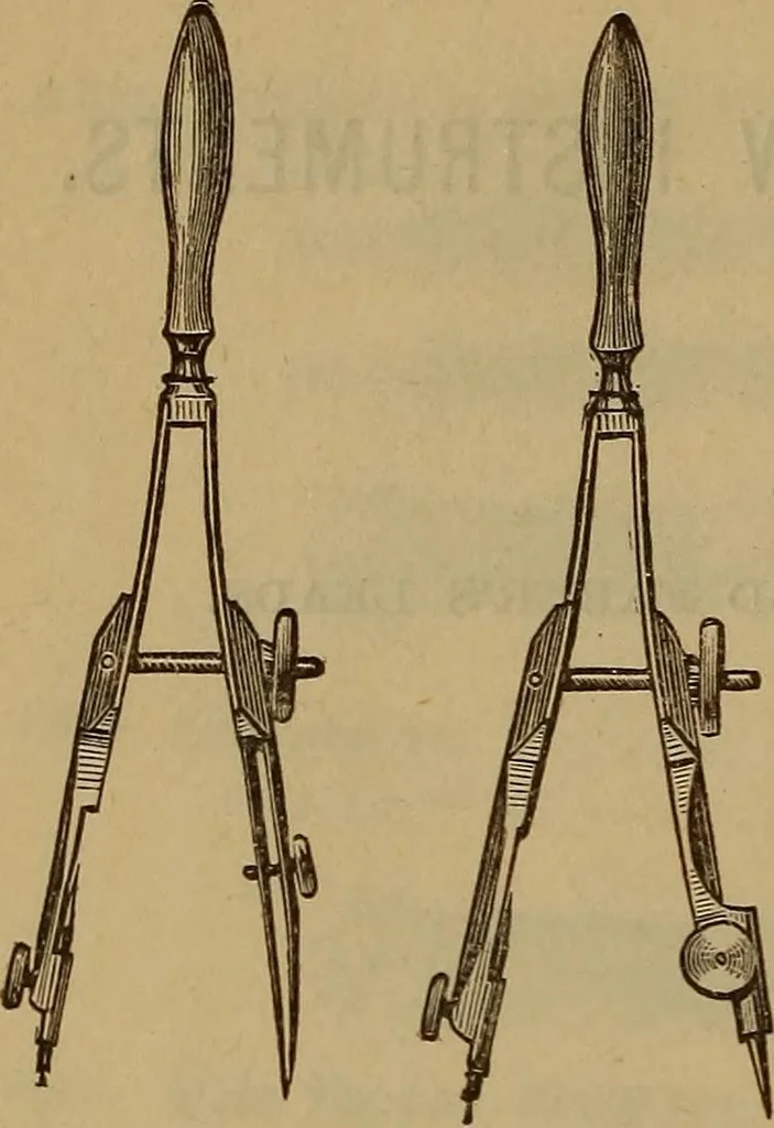 An illustration from Price list of drawing materials, architects and engineers, supplies, blue process papers, etc, 1886, leaf 43