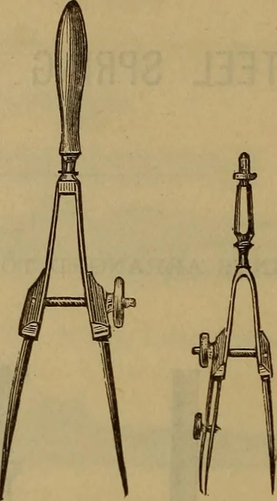 An illustration from Price list of drawing materials, architects and engineers, supplies, blue process papers, etc, 1886, leaf 43