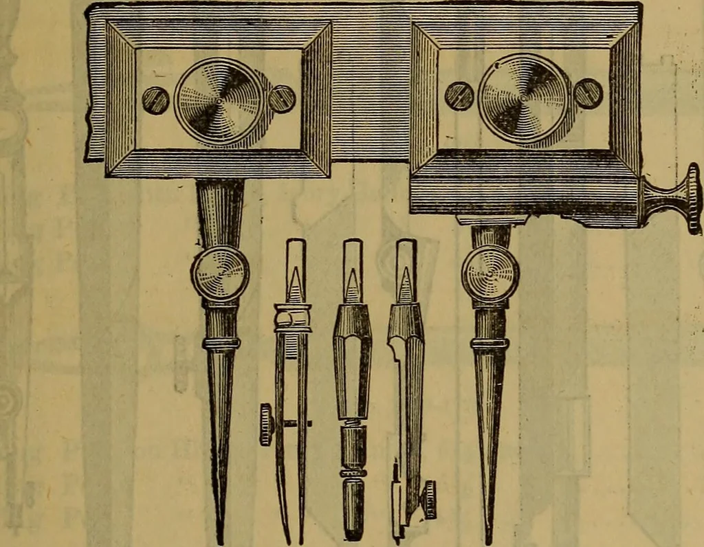 An illustration from Price list of drawing materials, architects and engineers, supplies, blue process papers, etc, 1886, leaf 56