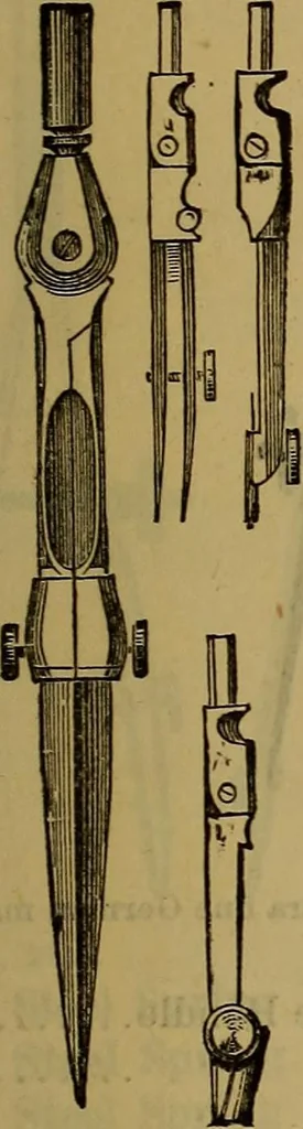 An illustration from Price list of drawing materials, architects and engineers, supplies, blue process papers, etc, 1886, leaf 60