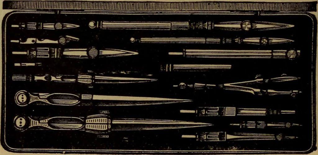 An illustration from Price list of drawing materials, architects and engineers, supplies, blue process papers, etc, 1886, leaf 69