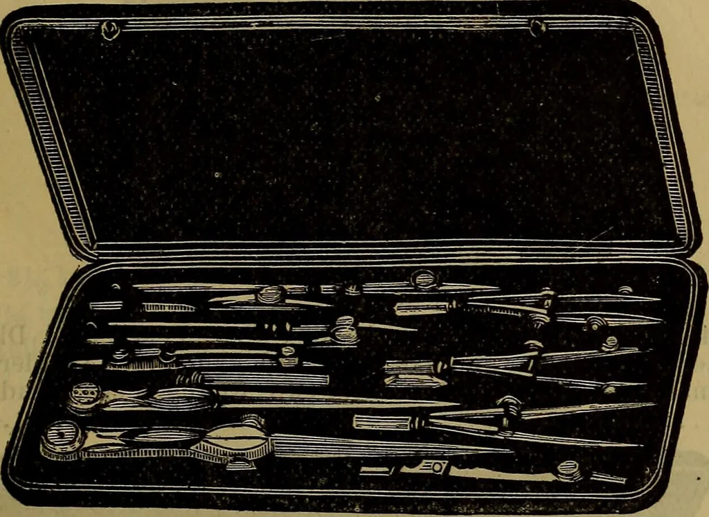 An illustration from Price list of drawing materials, architects and engineers, supplies, blue process papers, etc, 1886, leaf 70
