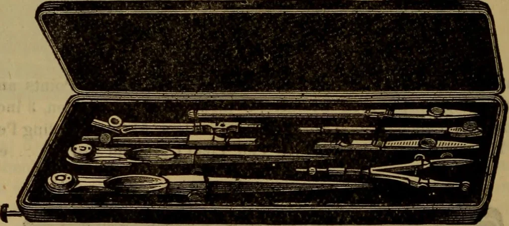An illustration from Price list of drawing materials, architects and engineers, supplies, blue process papers, etc, 1886, leaf 71