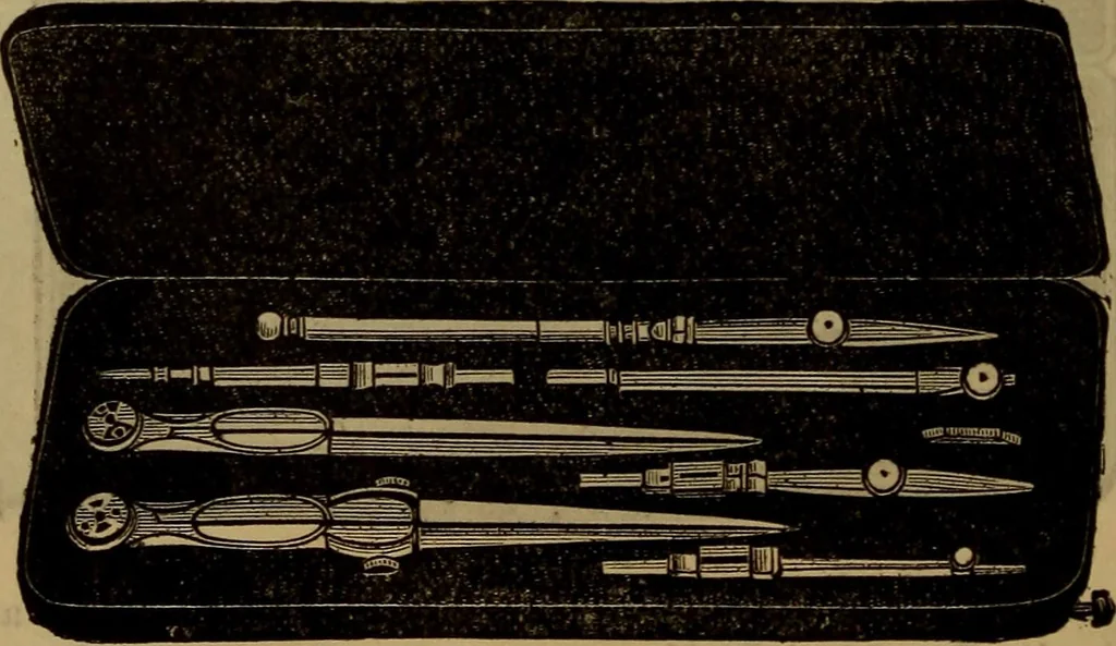 An illustration from Price list of drawing materials, architects and engineers, supplies, blue process papers, etc, 1886, leaf 71