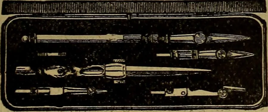 An illustration from Price list of drawing materials, architects and engineers, supplies, blue process papers, etc, 1886, leaf 72