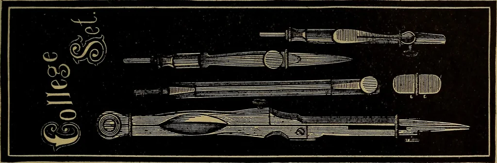 An illustration from Price list of drawing materials, architects and engineers, supplies, blue process papers, etc, 1886, leaf 76