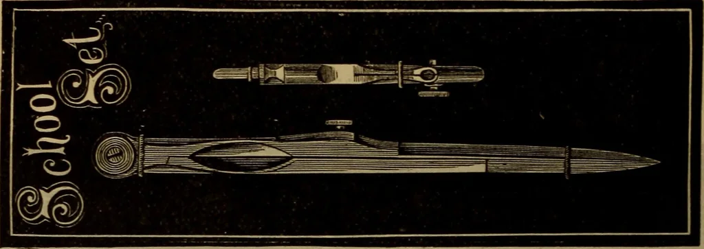 An illustration from Price list of drawing materials, architects and engineers, supplies, blue process papers, etc, 1886, leaf 77
