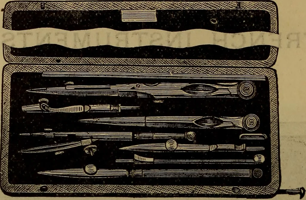 An illustration from Price list of drawing materials, architects and engineers, supplies, blue process papers, etc, 1886, leaf 83