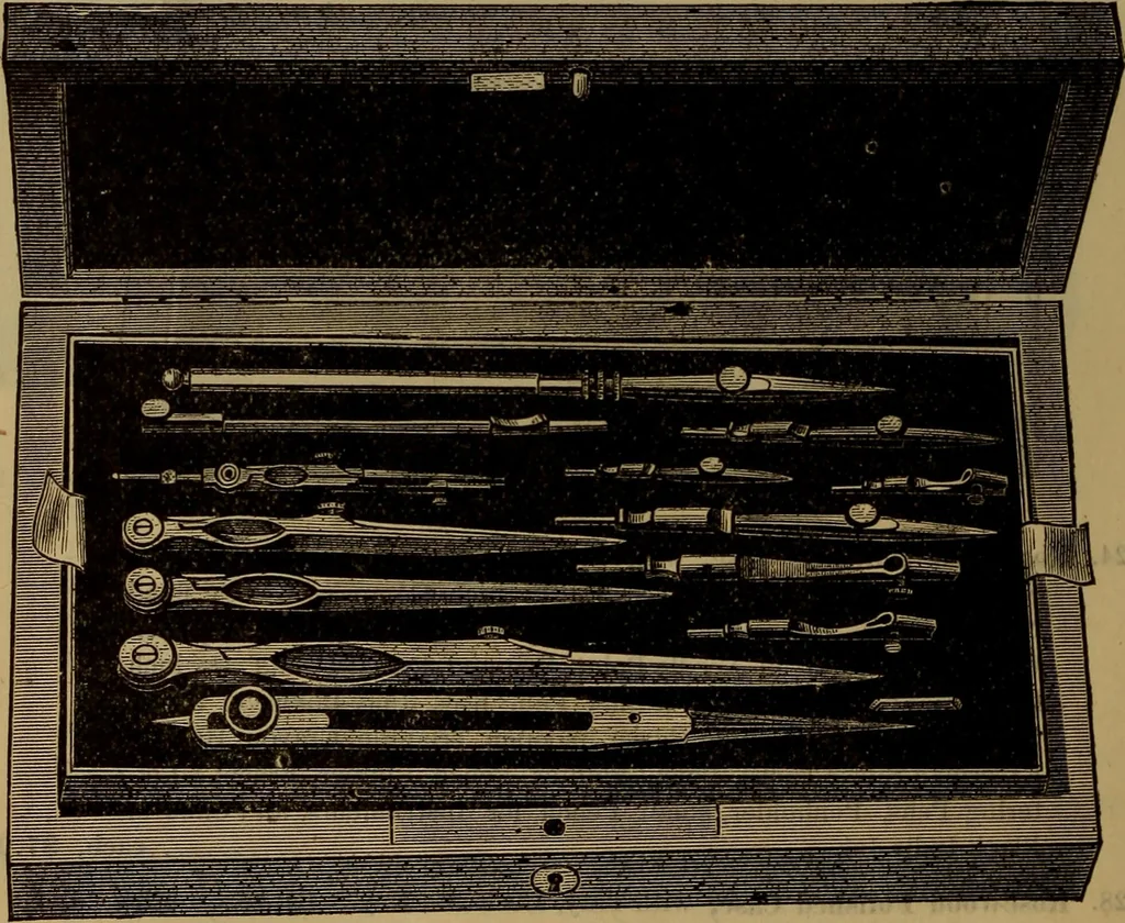 An illustration from Price list of drawing materials, architects and engineers, supplies, blue process papers, etc, 1886, leaf 83