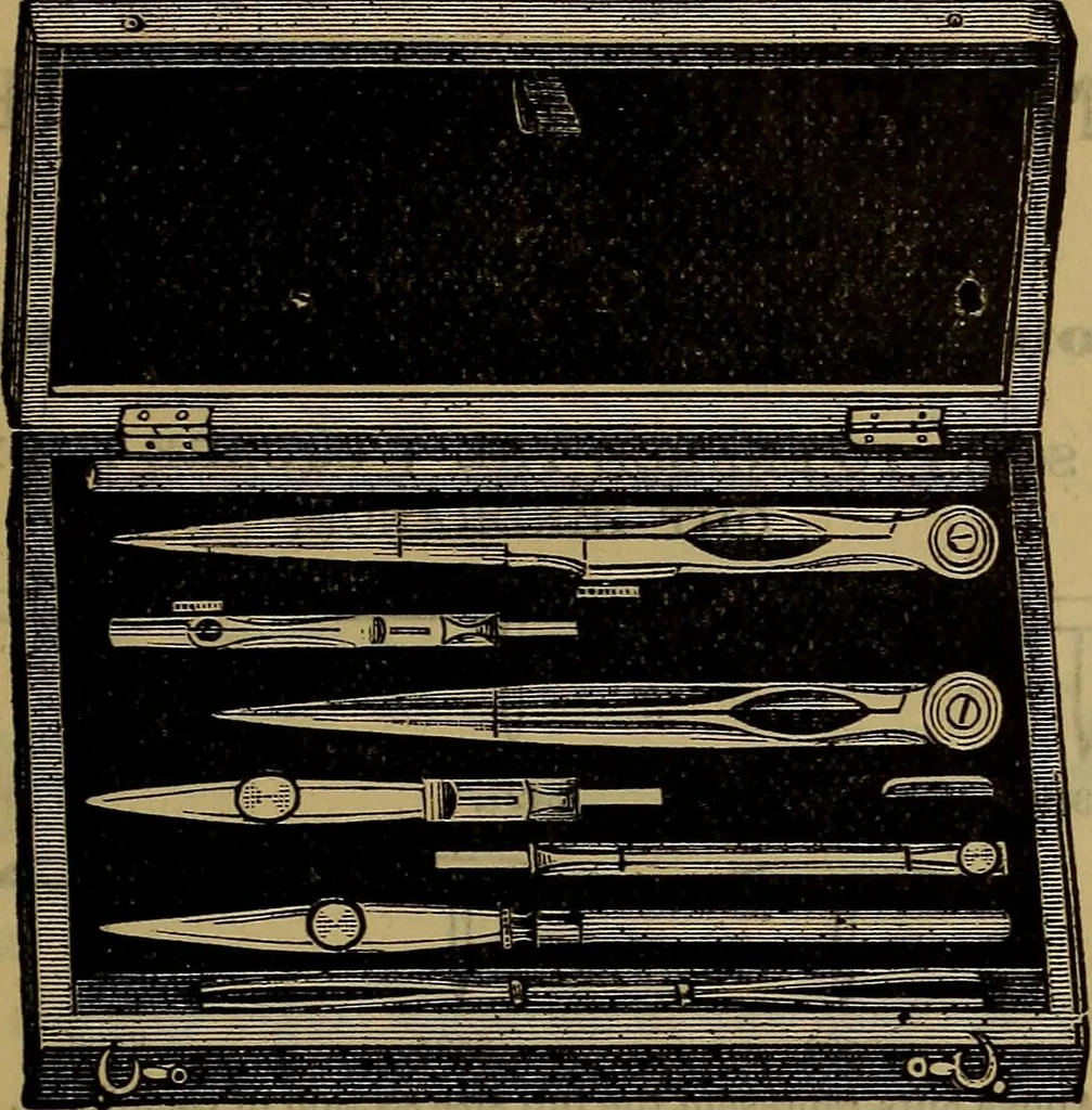 An illustration from Price list of drawing materials, architects and engineers, supplies, blue process papers, etc, 1886, leaf 86