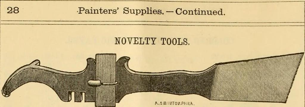 An illustration from Price list of painters' supplies., 1877, leaf 29
