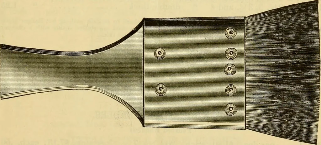 An illustration from Price list of painters' supplies., 1877, leaf 6