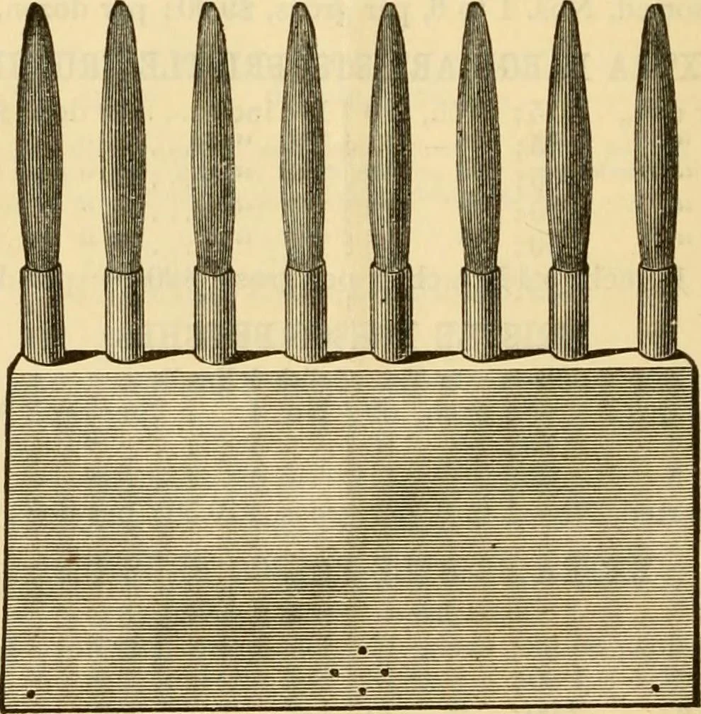 An illustration from Price list of painters' supplies., 1877, leaf 9