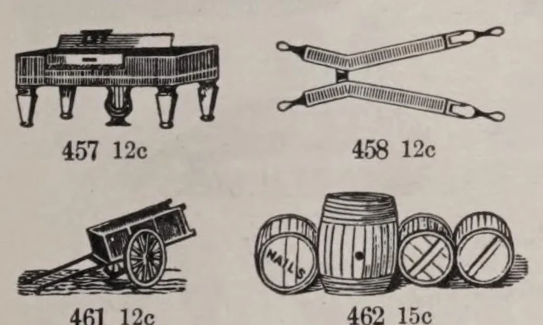 An illustration from Price list and printers' purchasing guide,, 1893, leaf 597