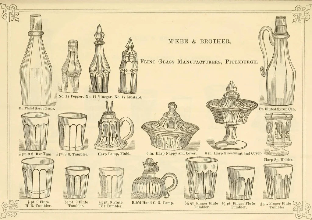 An illustration from Prices of glass ware., 1868, leaf 42