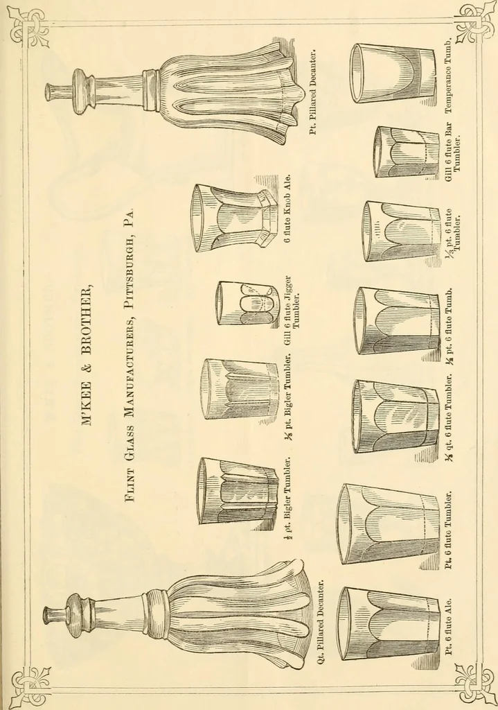 An illustration from Prices of glass ware., 1868, leaf 44