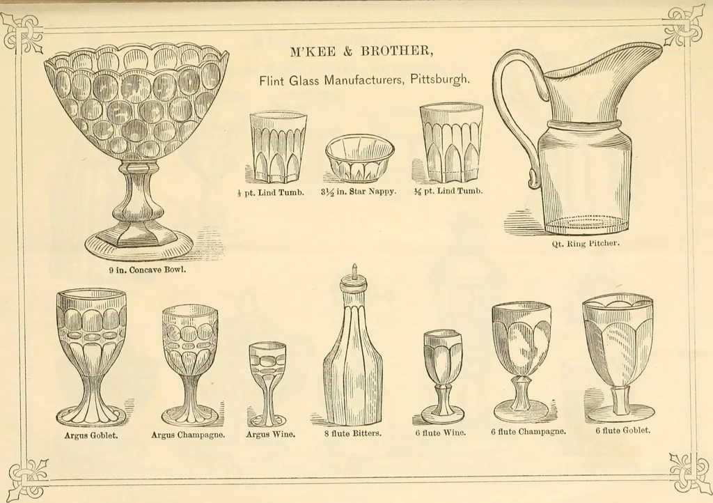 An illustration from Prices of glass ware., 1868, leaf 46