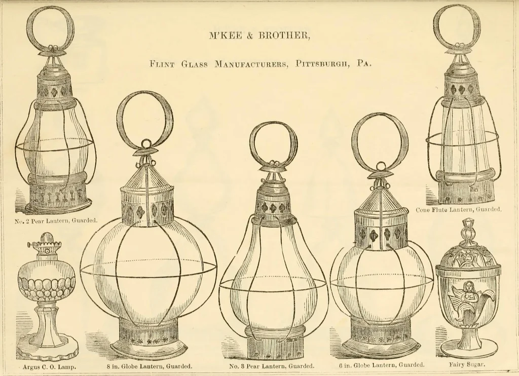 An illustration from Prices of glass ware., 1868, leaf 56