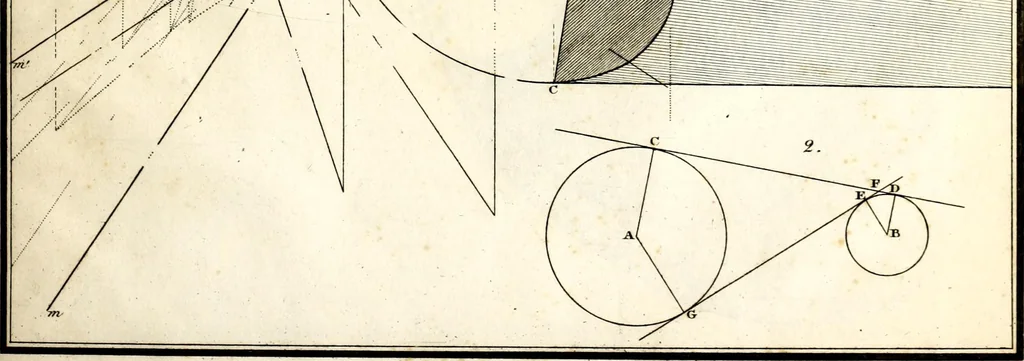 An illustration from Prilozhenie nachertatelnoi geometrii k risovaniiu : teoriia tienei, lineinaia perspektiva, opticheskiia izobrazheniia, 1830, leaf 184