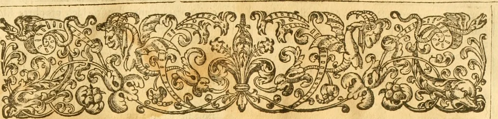 An illustration from Prima pars summa theologie de Deo Vno & trino. : in tres præcipvos tractatvs distribura cum varies indicibus, 1607, leaf 14