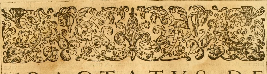 An illustration from Prima pars summa theologie de Deo Vno & trino. : in tres præcipvos tractatvs distribura cum varies indicibus, 1607, leaf 66
