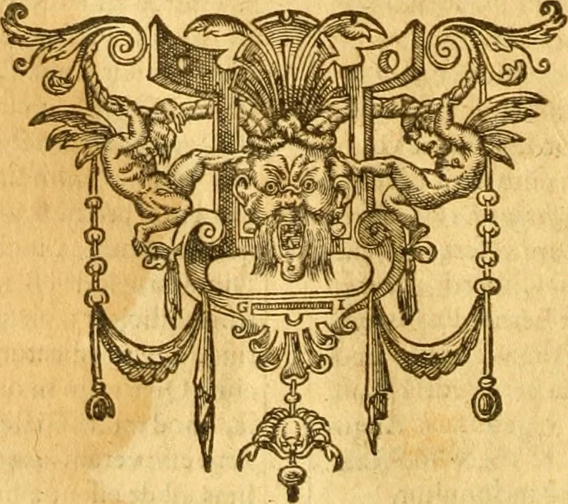 An illustration from Prima pars summa theologie de Deo Vno & trino. : in tres præcipvos tractatvs distribura cum varies indicibus, 1607, leaf 97