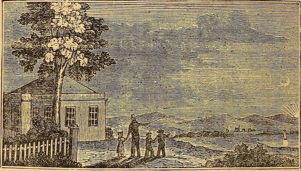 An illustration from A primary astronomy .., 1851, leaf 109