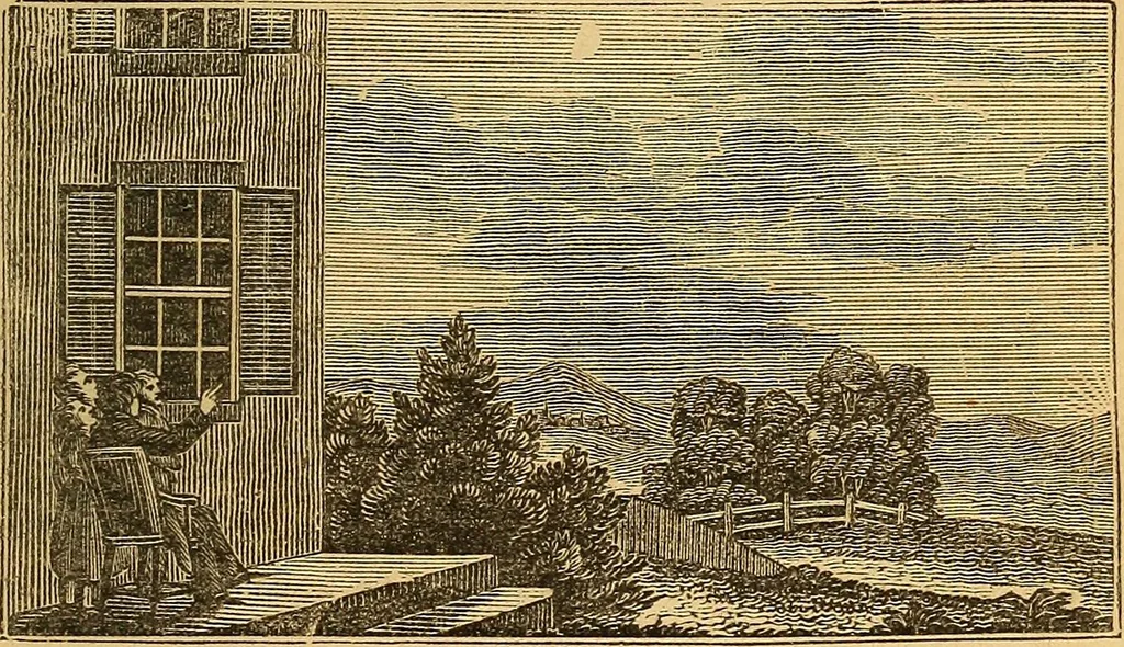 An illustration from A primary astronomy .., 1851, leaf 110