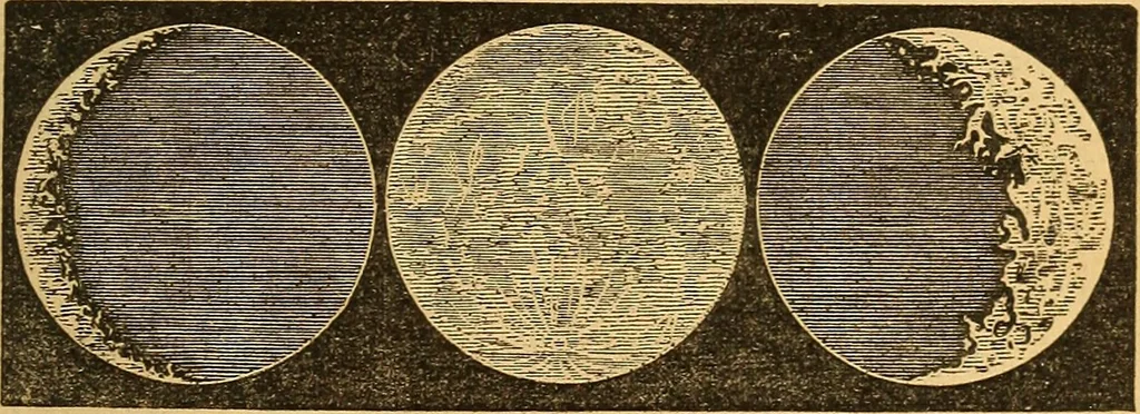 An illustration from A primary astronomy .., 1851, leaf 118