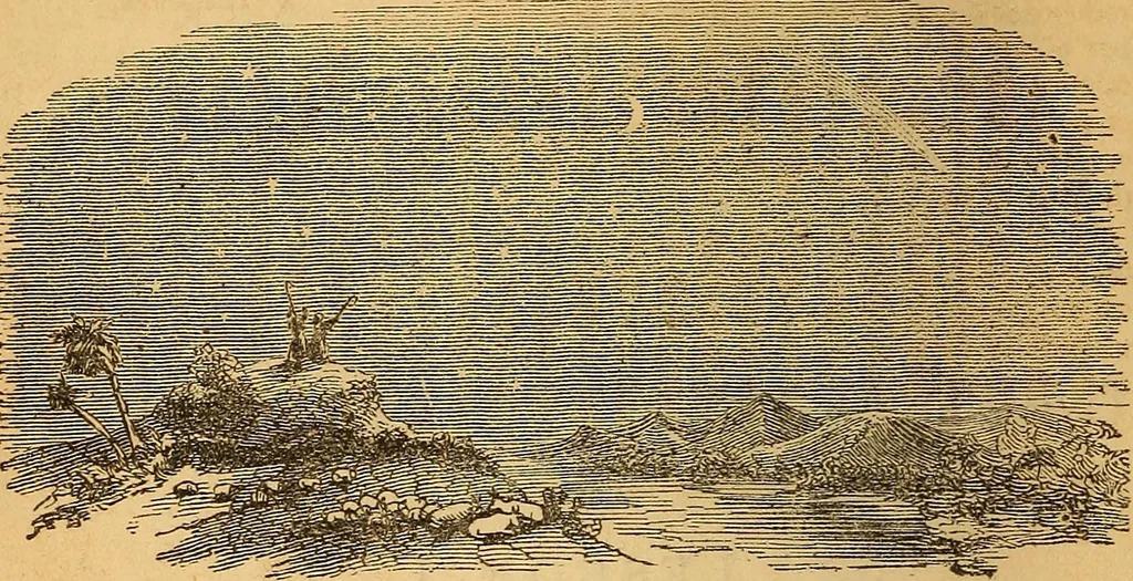 An illustration from A primary astronomy .., 1851, leaf 13