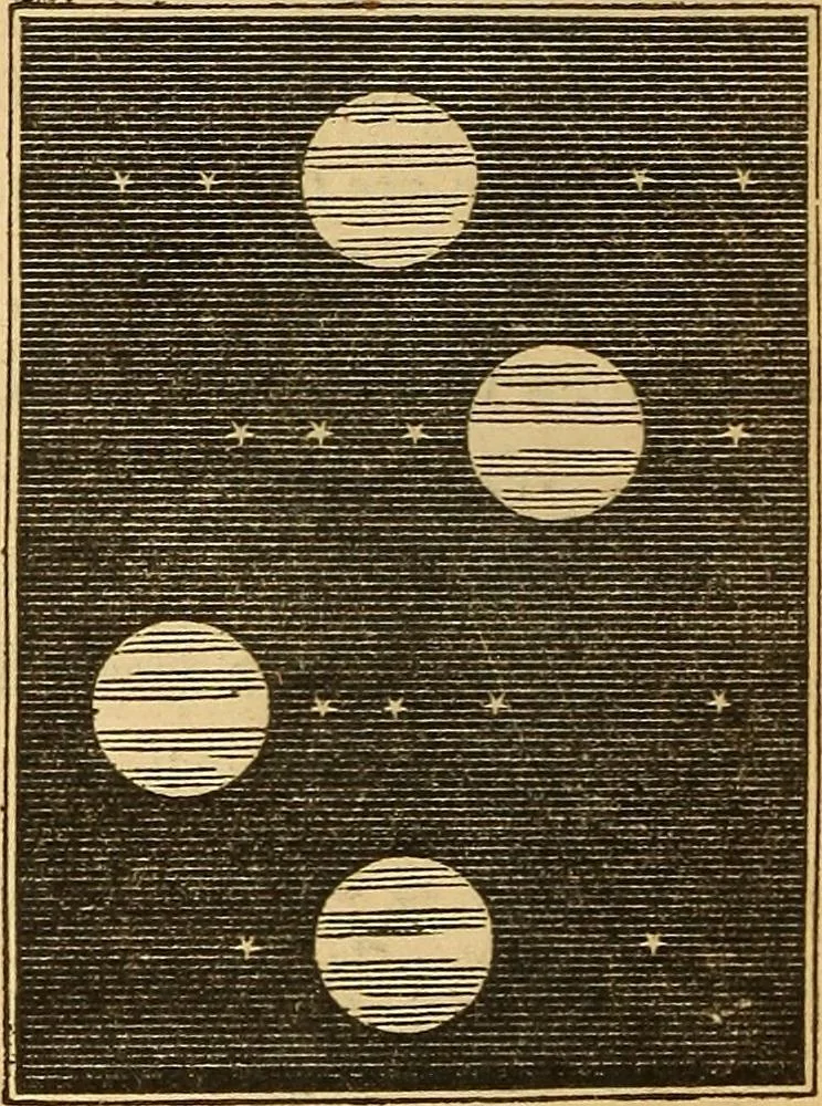 An illustration from A primary astronomy .., 1851, leaf 131