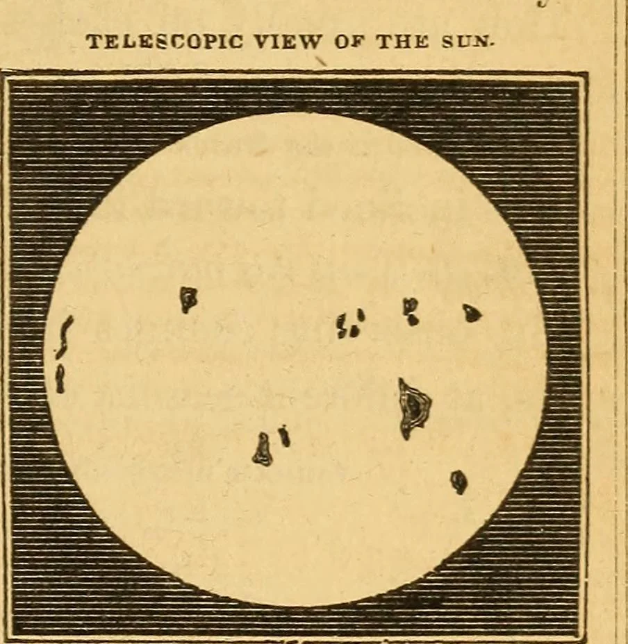 An illustration from A primary astronomy .., 1851, leaf 154