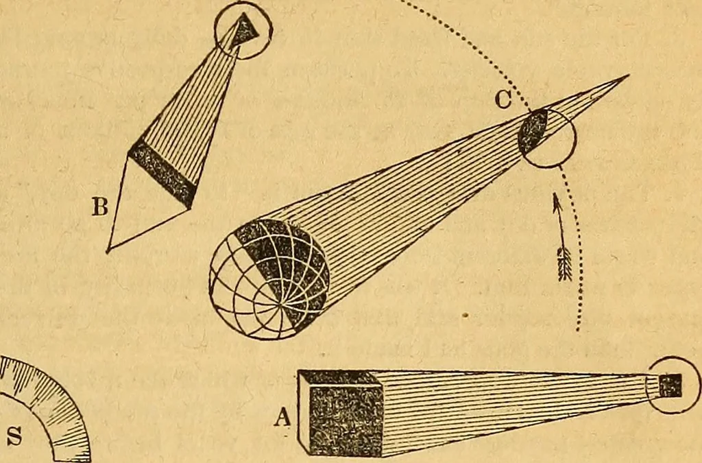 An illustration from A primary astronomy .., 1851, leaf 20