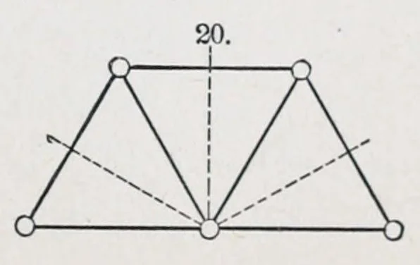 An illustration from Primary methods; a complete and methodical presentation of the use of kindergarten material in the work of the primary school, unfolding a systematic course of manual training in connection with arithmetic, geometry, drawing, and other school studies, 1887, leaf 155