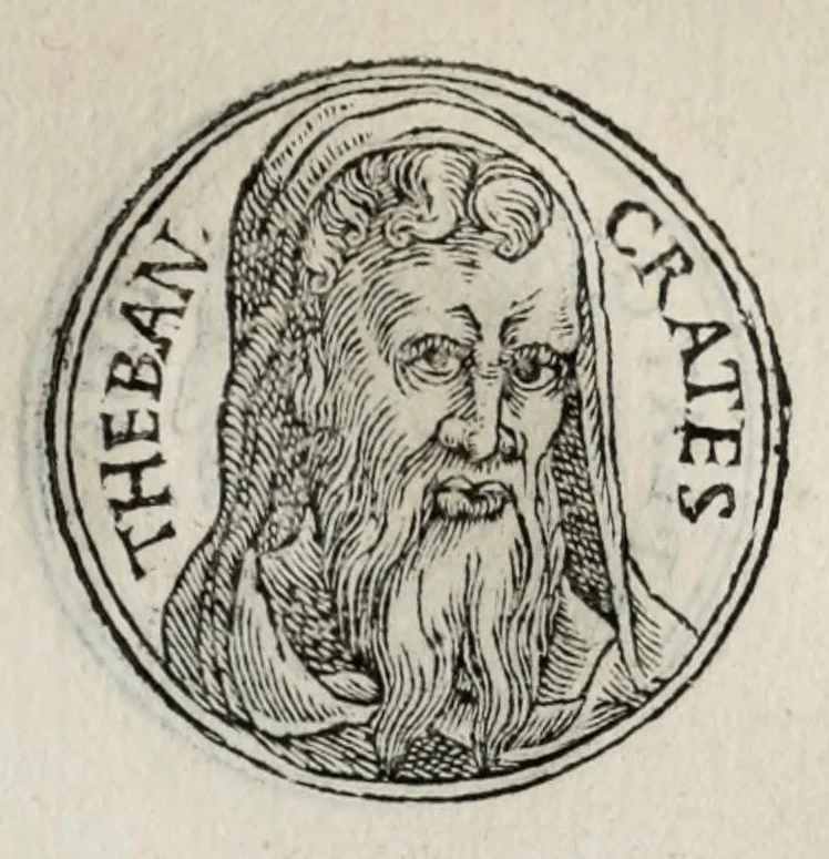 An illustration from Prima[-seconda] parte del Prontvario de le medaglie de piv illvstri & fulgenti huomini & donne : dal principio del mondo insino al presente tempo, con le lor vite in compendio raccolte, 1553, leaf 135