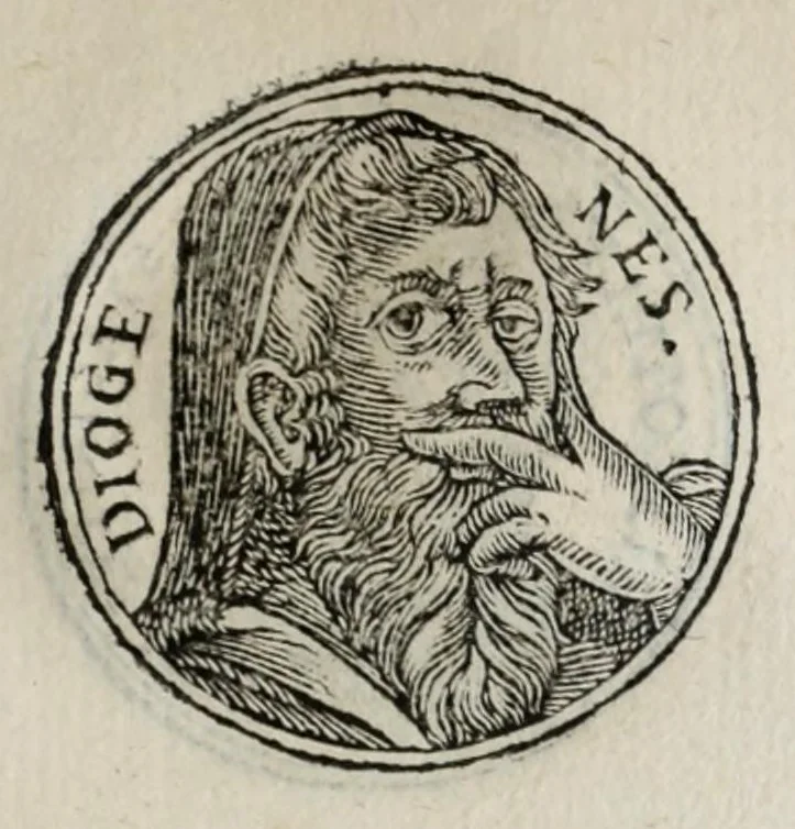 An illustration from Prima[-seconda] parte del Prontvario de le medaglie de piv illvstri & fulgenti huomini & donne : dal principio del mondo insino al presente tempo, con le lor vite in compendio raccolte, 1553, leaf 135