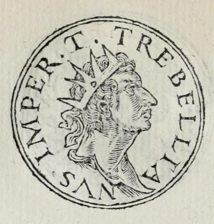 An illustration from Prima[-seconda] parte del Prontvario de le medaglie de piv illvstri & fulgenti huomini & donne : dal principio del mondo insino al presente tempo, con le lor vite in compendio raccolte, 1553, leaf 258